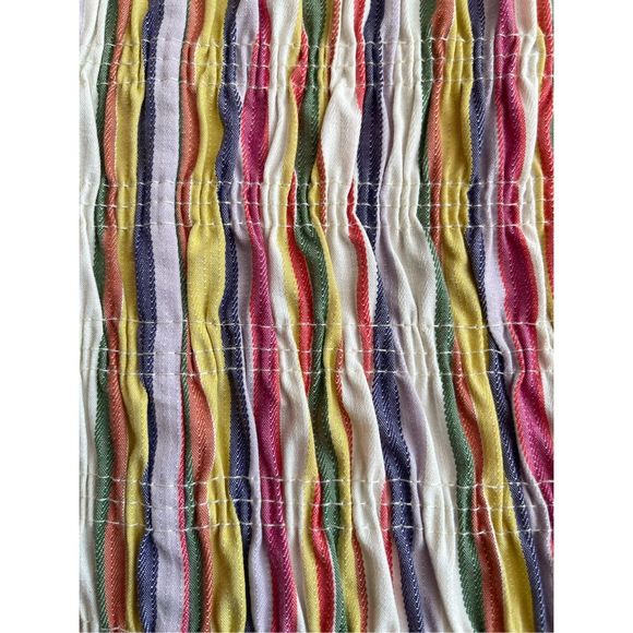 NWT Zara Women’s Multi-Colored Striped Spaghetti Strap Tank Tok size XXL - Picture 3 of 4